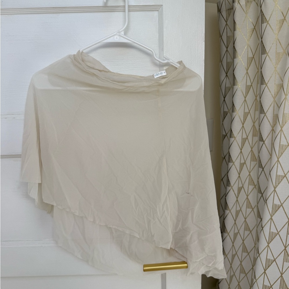 Eleve dramatic high low skirt